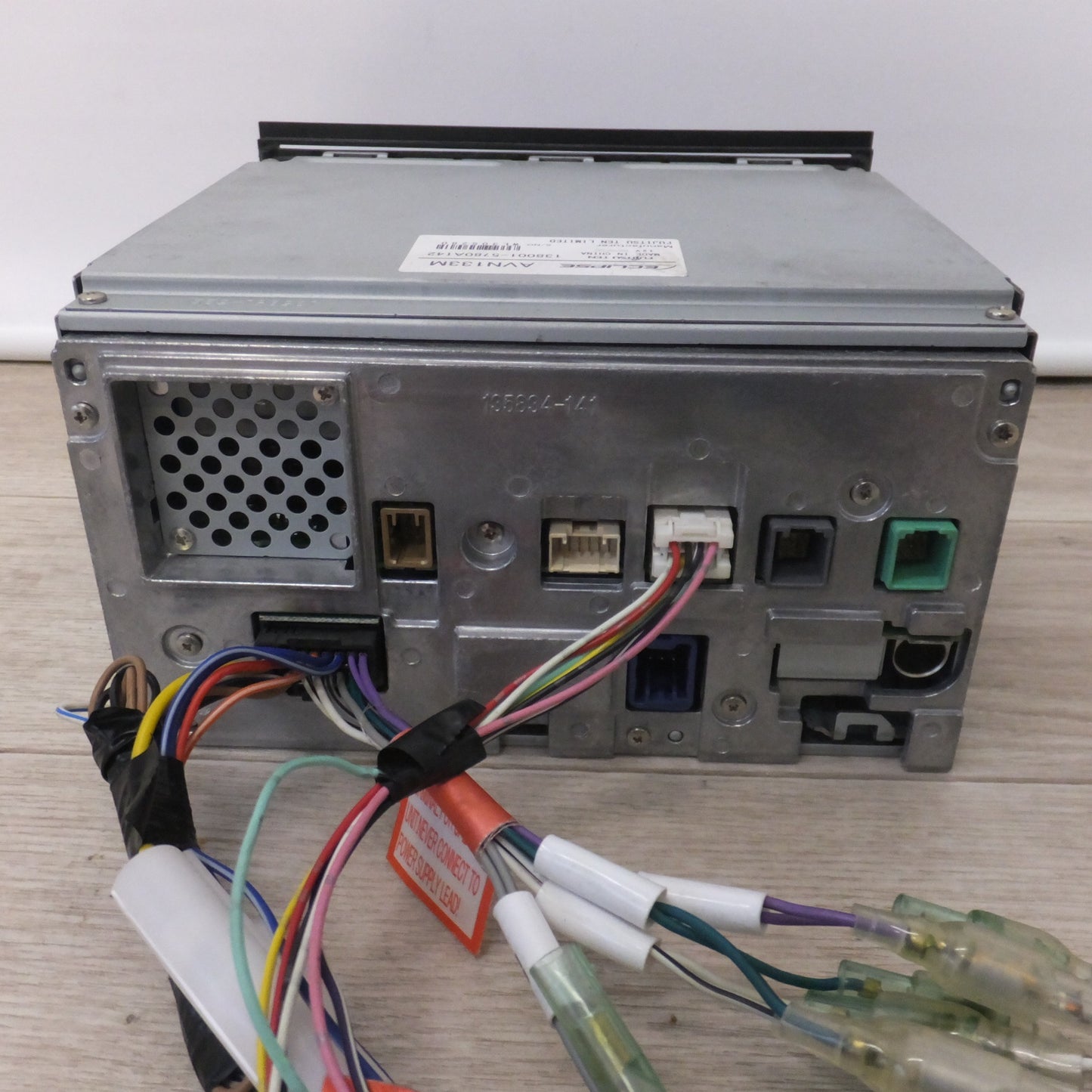 [送料無料] ★富士通テン イクリプス ECLIPSE メモリーナビゲーション AVN133M(6★