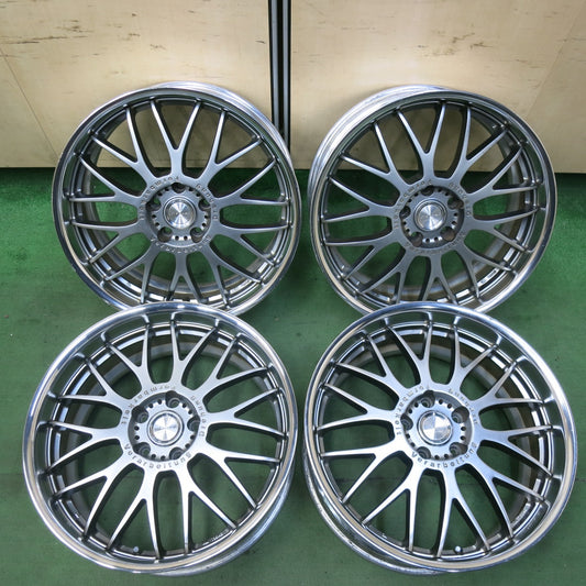 4本価格★Ratsel G04 レーツェル 19インチ ホイール 19×8J 19×9J PCD114.3/5H★5062403SYホ
