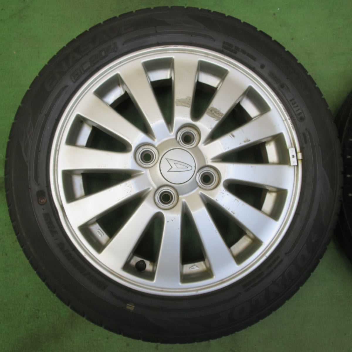 4本価格★ダイハツ タント ムーヴ 等 純正 155/65R14 ブリヂストン ネクストリー エコピア ダンロップ エナセーブ EC204 14インチ PCD100/4H★5091104イノ