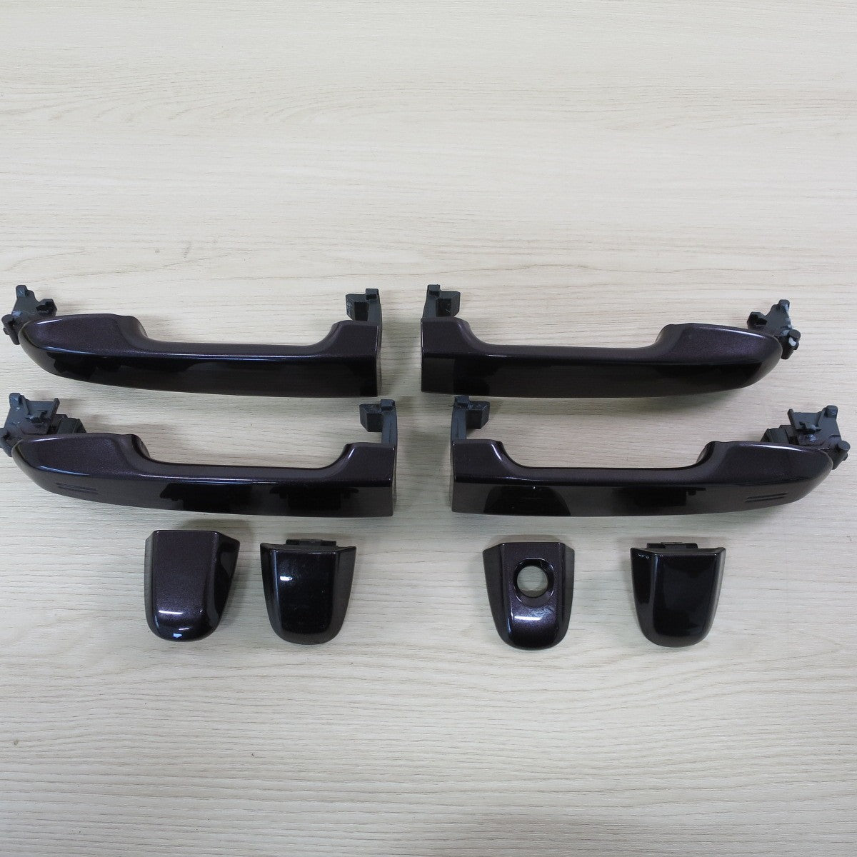 前後 左右 セット♪トヨタ アクア ヴィッツ 純正 ドア アウター ハンドル 型式 不明 1B03 8DJO J2144329 TOYOTA ドアノブ 外装 サイド カー パーツ♪ [送料無料]