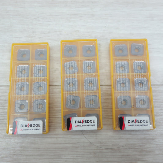 [送料無料] 未使用！3点セット☆三菱 マテリアル チップ SEMT13T3AGSN-JM VP15TF フライス カッター☆