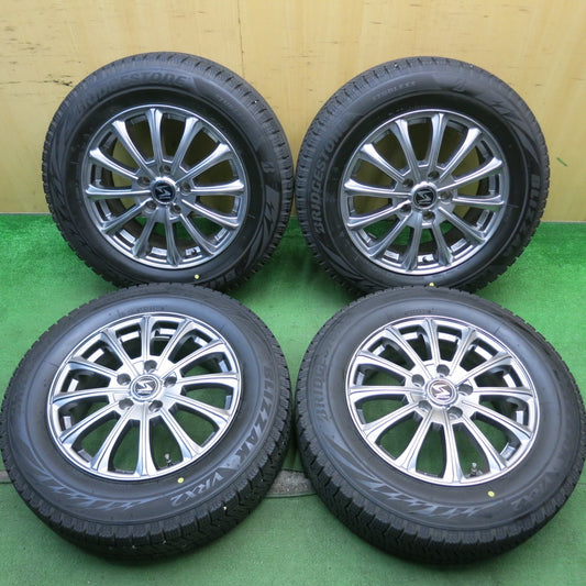 バリ溝！21年！キレイ！9分★スタッドレス 205/65R16 ブリヂストン ブリザック VRX2 Strategy ストラテジー 16インチ PCD114.3/5H★5062201HAス