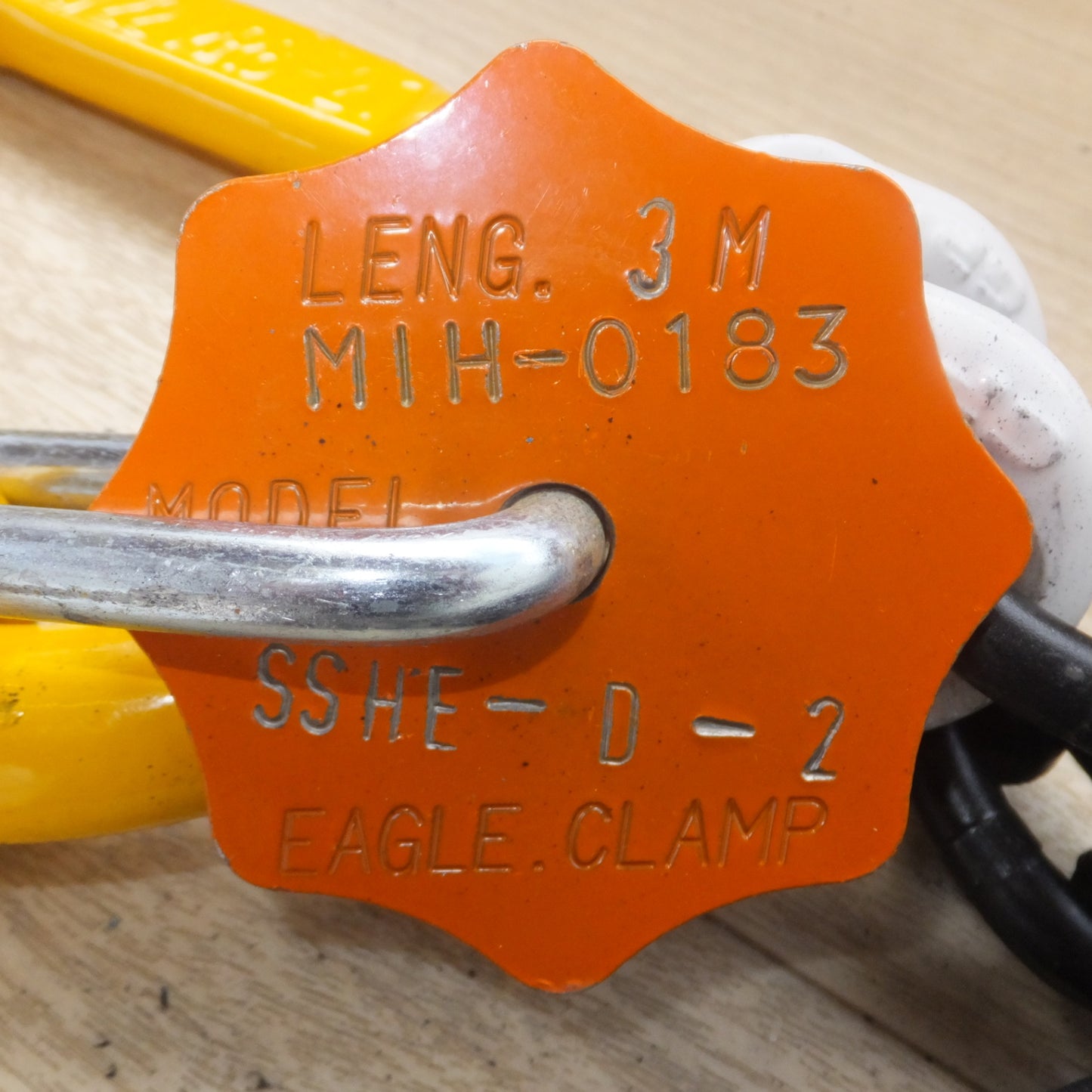 [送料無料] 未使用★イーグルクランプ EAGLE CLAMP スリングフック付チェーン SSHE型 SSHE-D-2.0(3.0M)★
