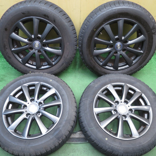 バリ溝！キレイ！8.5分◎MINI ミニ 等 Team Sparco 205/60R16 スタッドレス ブリヂストン アイスパートナー2 チームスパルコ 16インチ PCD120/5H◎6090102NJス