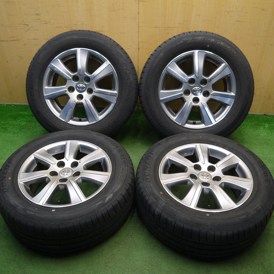 バリ溝！24年！9.5分★トヨタ マークX ジオ 純正 215/60R16 ダンロップ エナセーブ RV505 16インチ PCD114.3/5H★6040314Hノ