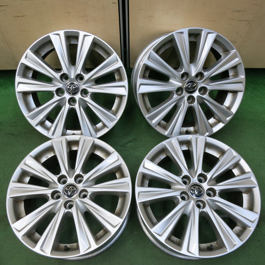[送料無料] 4本価格★トヨタ 30系 アルファード ヴェルファイア 純正 ホイール 18インチ 18×7.5J PCD114.3/5H★5021011SYホ