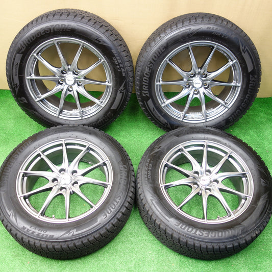 バリ溝！23年！キレイ！9.5分★レクサス 等 LEGCERA NX5 235/60R18 スタッドレス ブリヂストン ブリザック DM-V3 レグセラ 18インチ PCD114.3/5H★5112803KTス