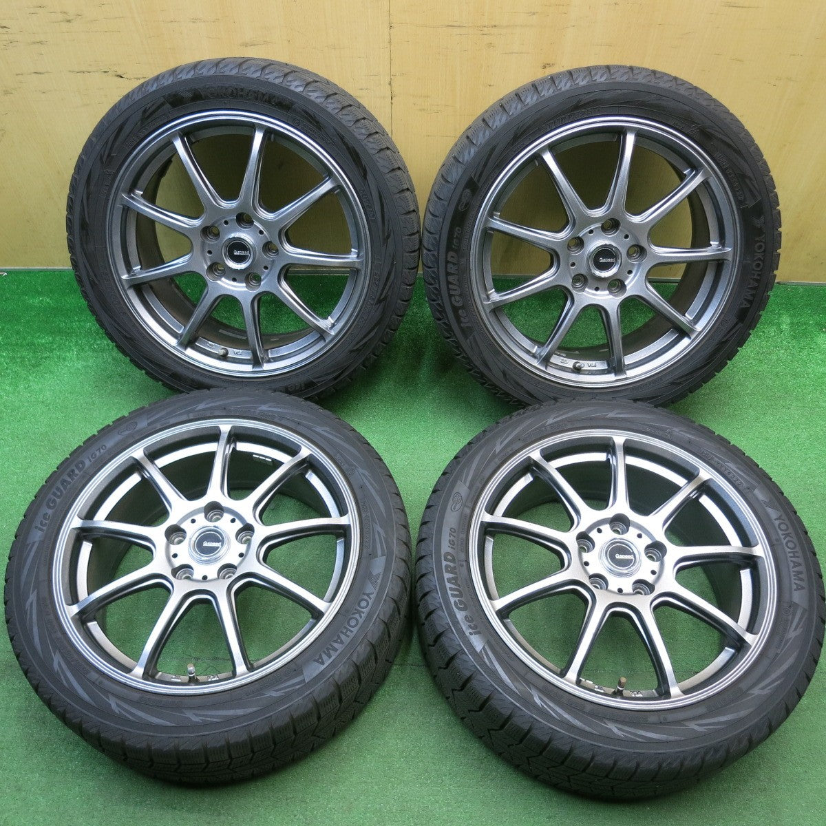 4本価格！22年★スタッドレス 225/45R17 ヨコハマ アイスガード iG70 G.speed Gスピード 17インチ PCD114.3/5H★6020510HAス