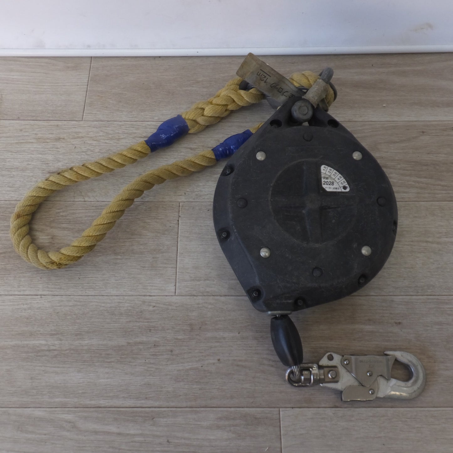 [送料無料] ★キョーワ KYOWA キョーワ式 安全ブロック SAFETY BLOCK ワイヤロープタイプ LB-12 12m　最大使用質量 85kg(3)★