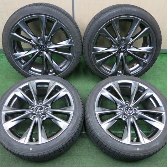 *送料無料* センサー付★レクサス ES300h Fスポーツ 純正 235/40R19 スタッドレス ブリヂストン ブリザック VRX2 19インチ PCD114.3/5H★4051102NJス