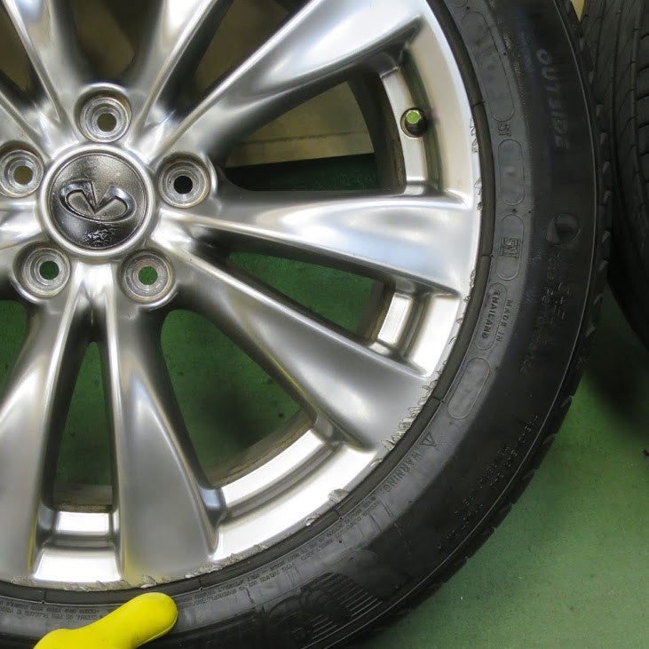 4本価格★日産 Y51 フーガ 純正 245/50R18 ミシュラン プライマシー4 インフィニティ 18インチ PCD114.3/5H★5111303TTノ