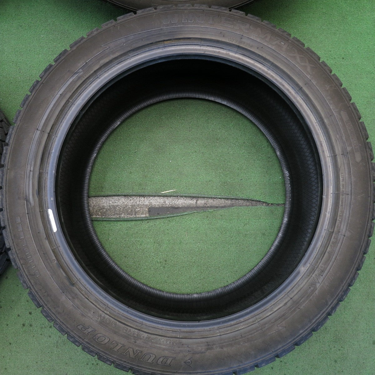 バリ溝！9.5分◎スタッドレス 255/45R18 ダンロップ ウインターマックス WM02 ベンツ W221 Sクラス アウディ A7 等◎6082606KKスタ