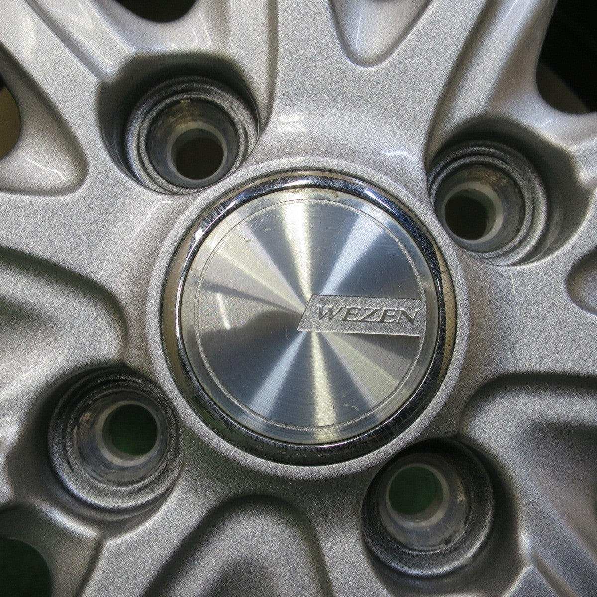バリ溝！22年！キレイ！ほぼ10分◎スタッドレス 155/65R14 ヨコハマ アイスガード iG60 WEZEN 社外 アルミ 14インチ PCD100/4H◎6071501イス