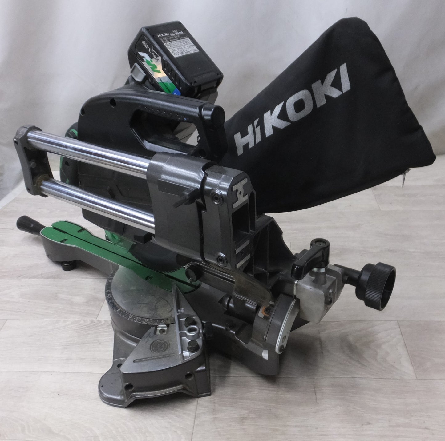 [送料無料] ◆ハイコーキ 190mm コードレス 卓上 スライド 丸のこ DC 36V C3607DRA バッテリー 付き 丸鋸 丸ノコ マルノコ 切断機 HiKOKI 電動 工具◆