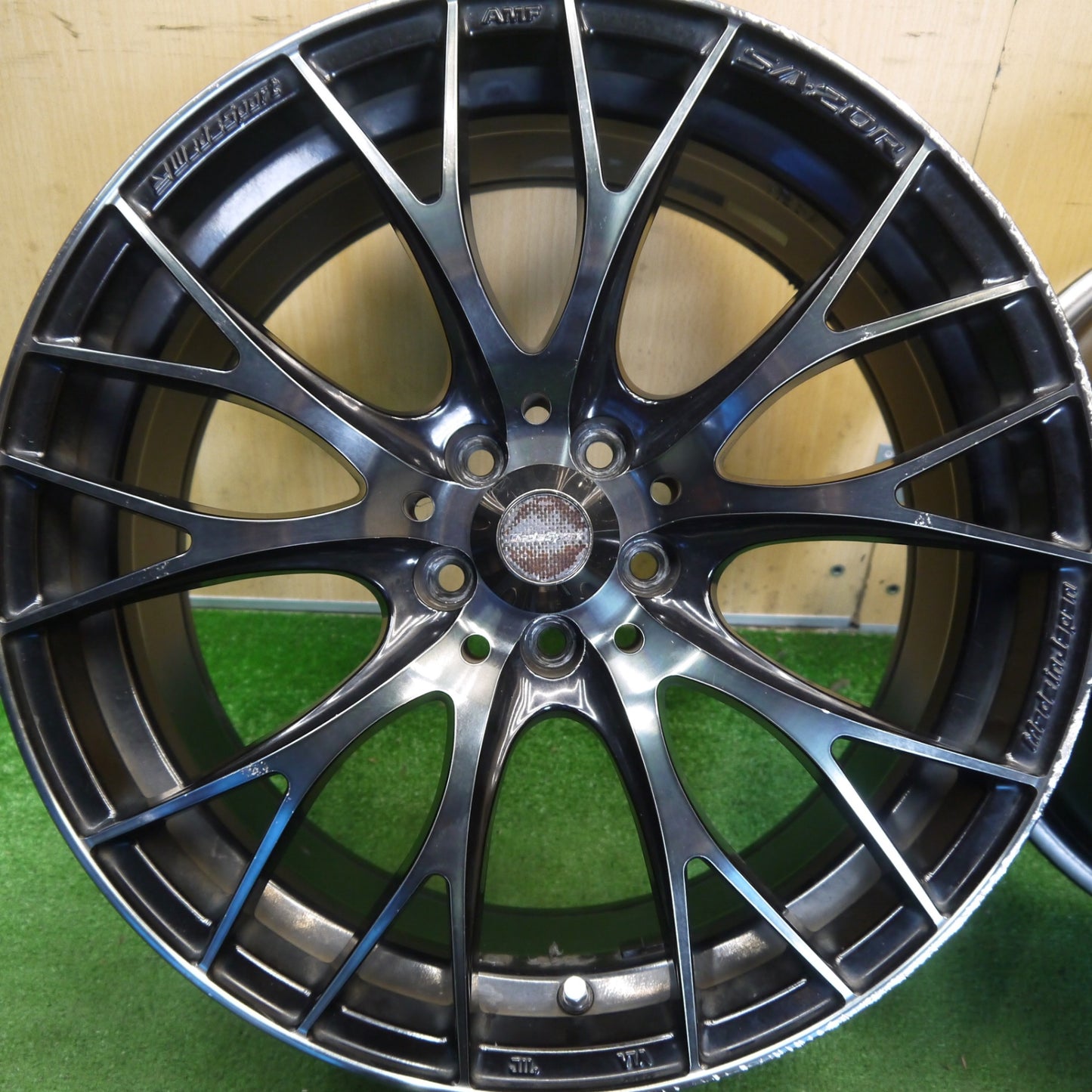 4本価格★プリウス 等 WedsSport SA-20R 18インチ ホイール ウェッズ スポーツ 18×8.5J PCD100/5H★6063001Hホ