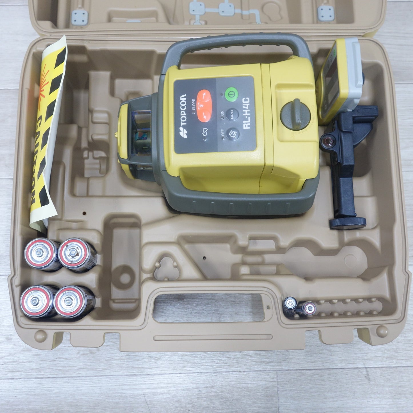 [送料無料] 未使用◆TOPCON トプコン ローテーティング レーザー RL-H4C 測量機 測定器 受光器 オート レベル◆