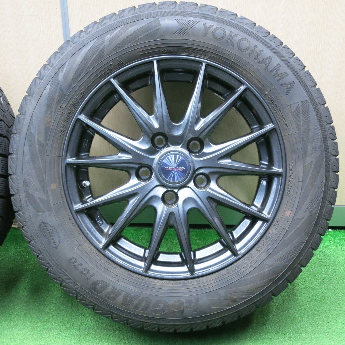 キレイ！21年★スタッドレス 195/65R15 ヨコハマ アイスガード iG70 VELVA SPORTZ ヴェルヴァ 15インチ PCD114.3/5H★4122907NJス