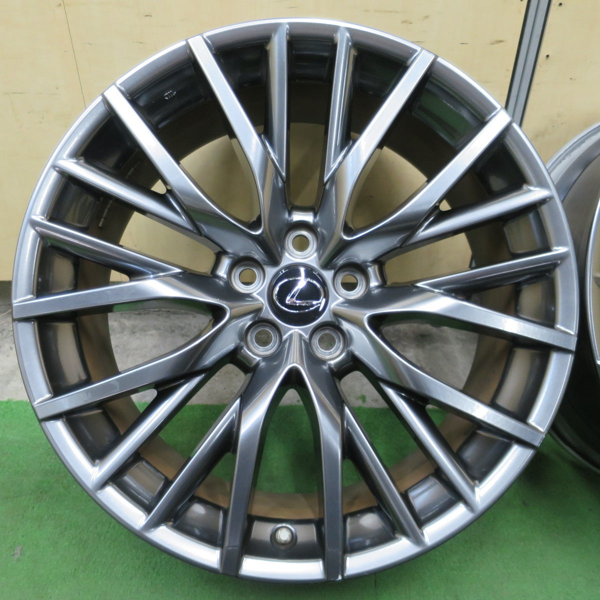 センサー付！キレイ★レクサス RX Fスポーツ 純正 ホイール 20インチ 20×8J PCD114.3/5H★6060902NGホ