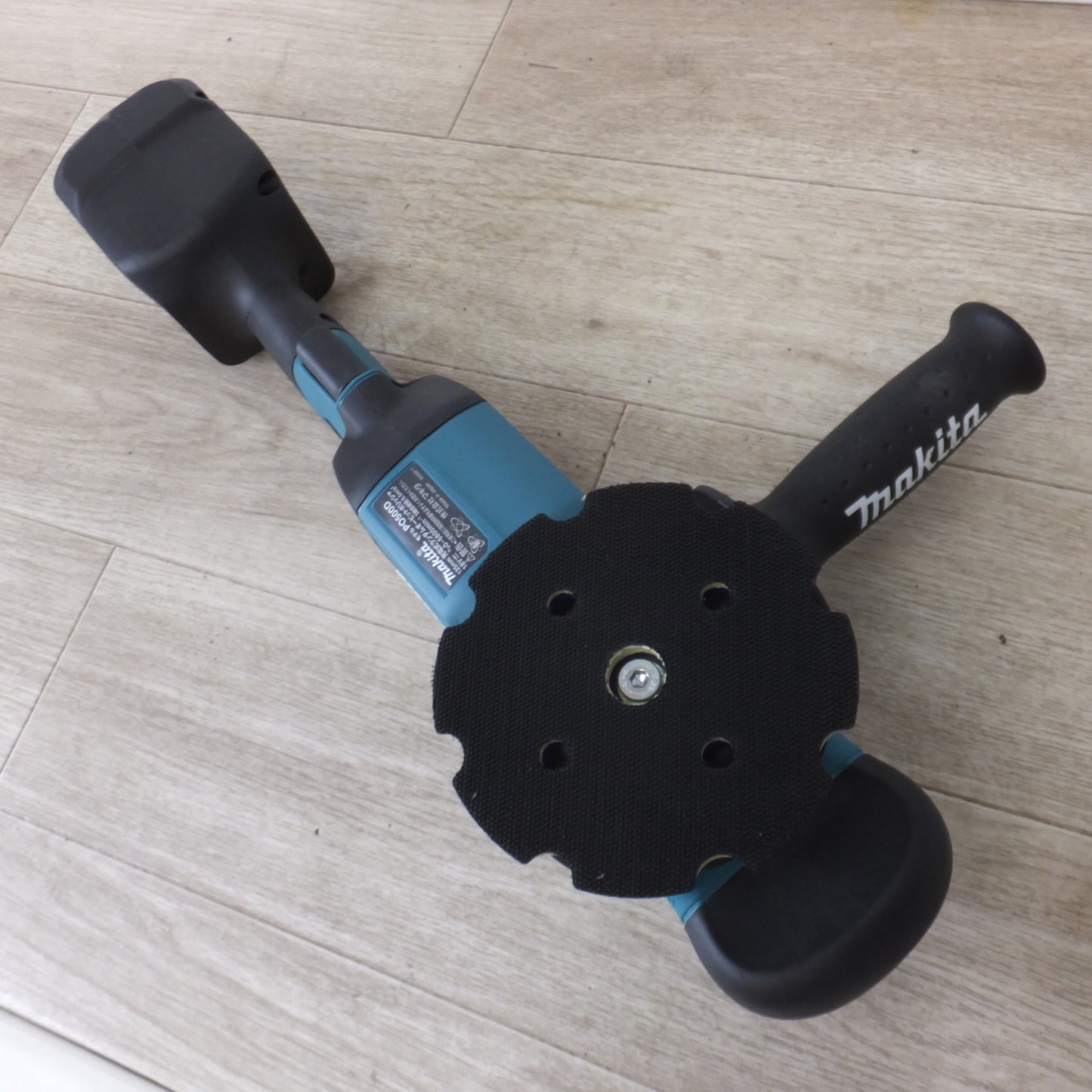 [送料無料] 美品★マキタ makita 125mm 充電式ランダムオービットポリッシャ PO500D 18V 本体のみ★