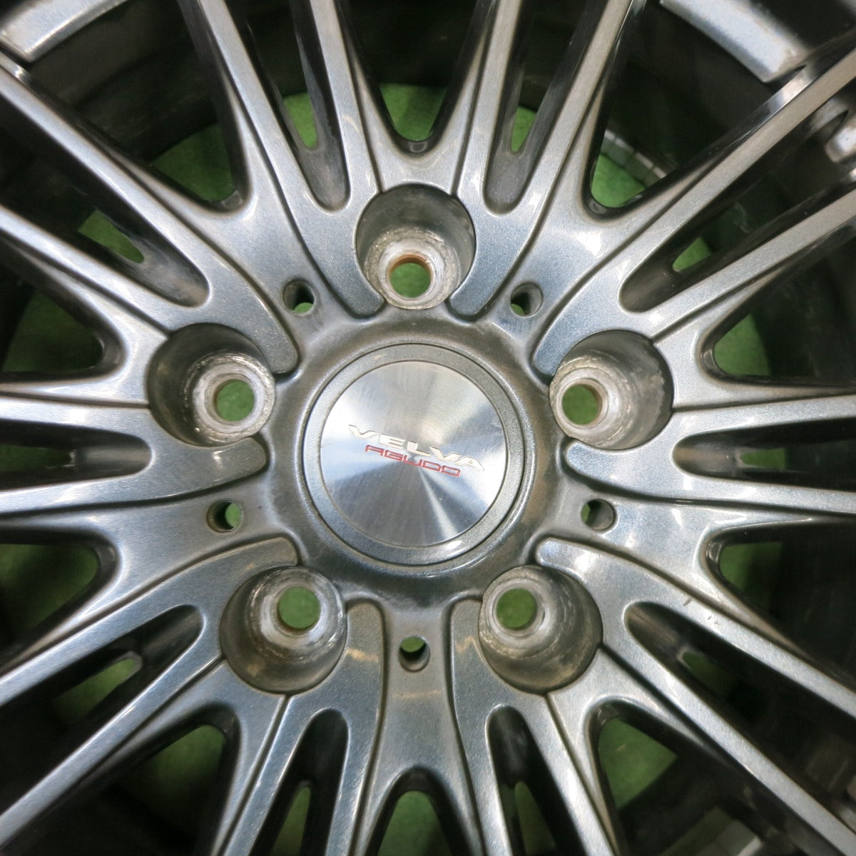 4本価格★VELVA AGUDO weds 16インチ ヴェルヴァ アグード ウェッズ ホイール 16×6.5J PCD114.3/5H★6012806ナホ