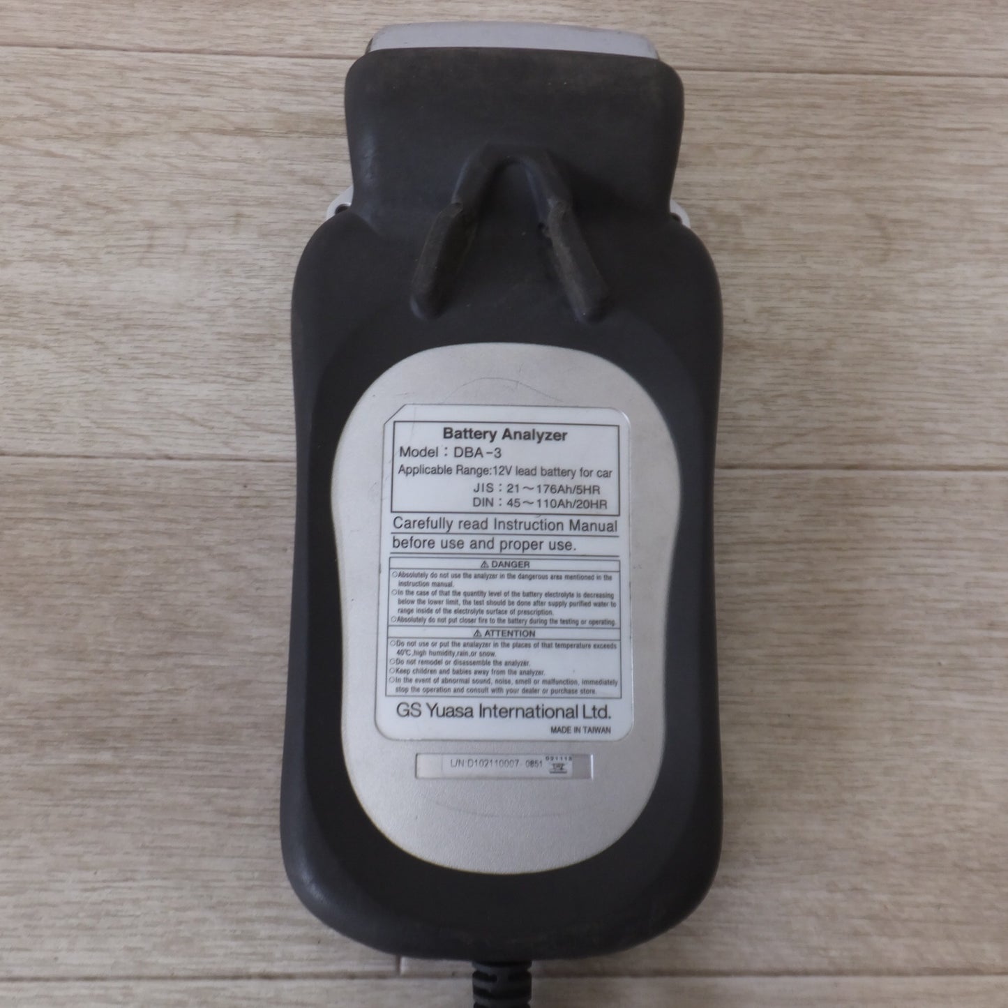 [送料無料] ★GSユアサ バッテリーアナライザー Battery Analyzer DBA-3 DC12V専用★