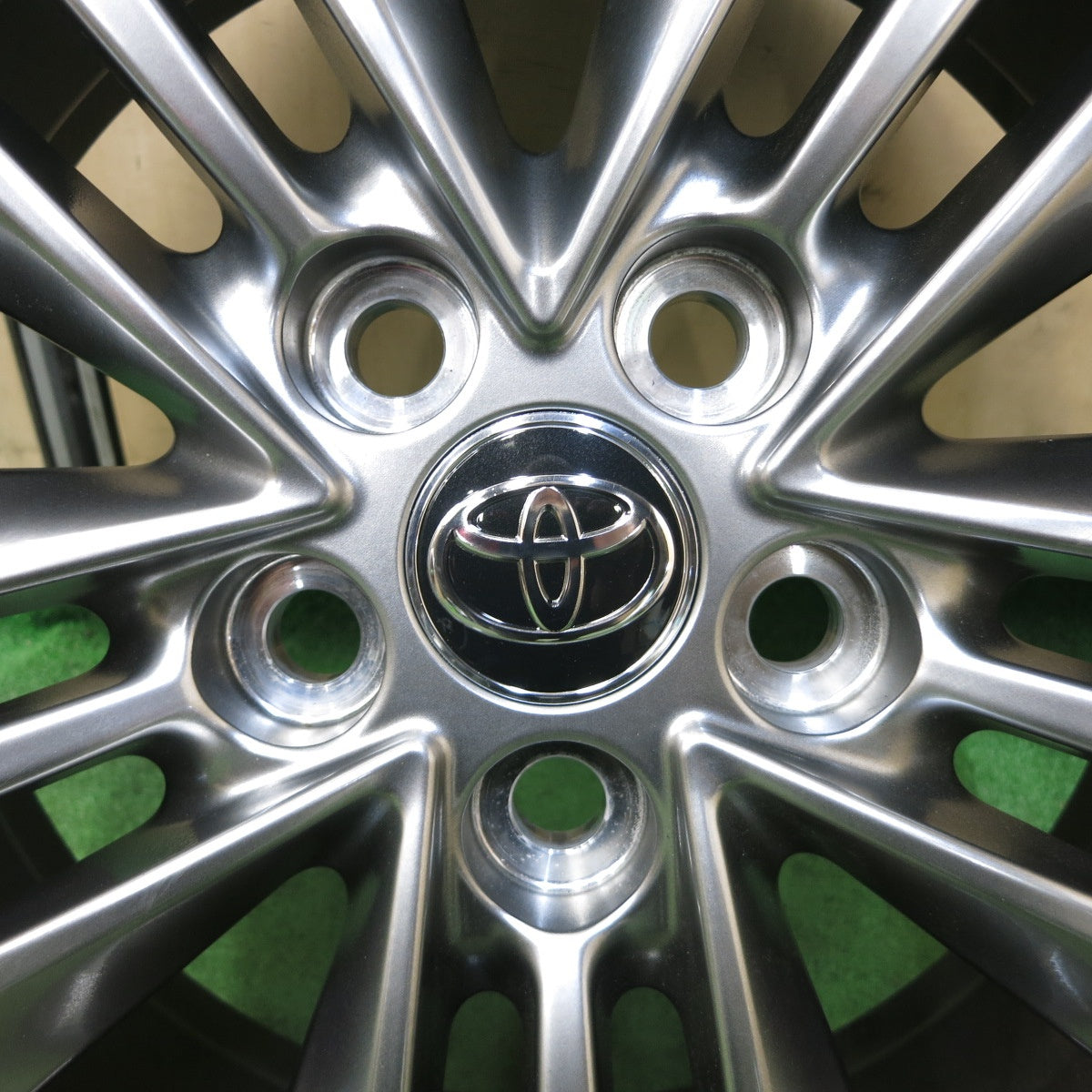 新車外し！1本★トヨタ 40系 アルファード ヴェルファイア Zグレード 純正 ホイール 18インチ 18×7J PCD120/5H★5101503ナホ