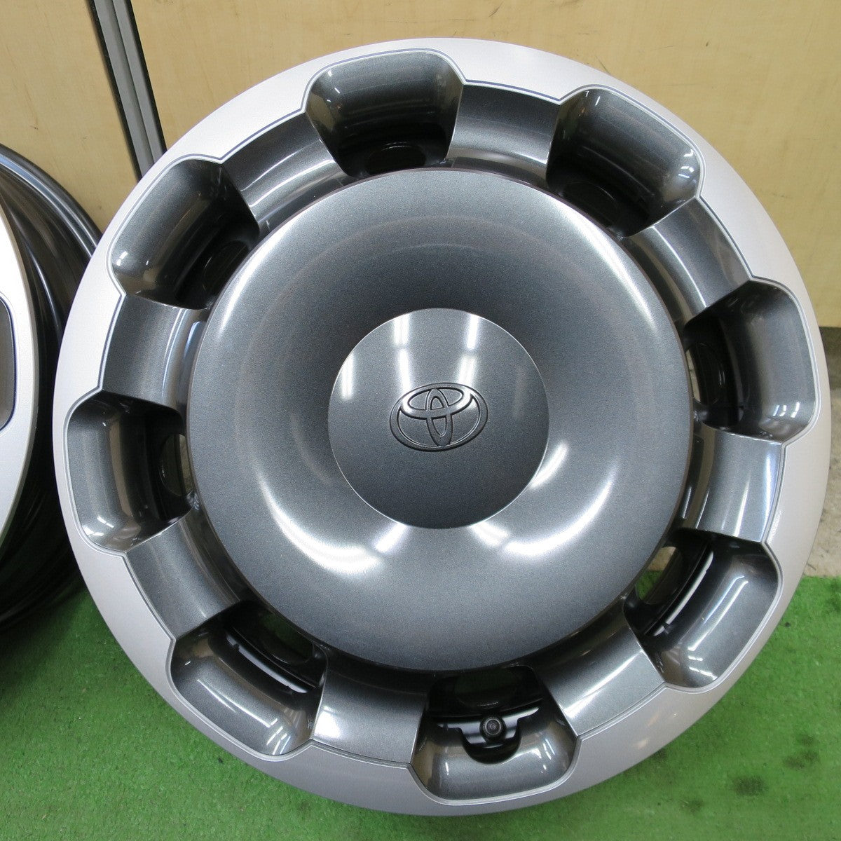 新車外し★トヨタ 10系 シエンタ Zグレード 純正 スチール ホイール 15インチ 15×5.5J PCD100/5H★6061202NGホ
