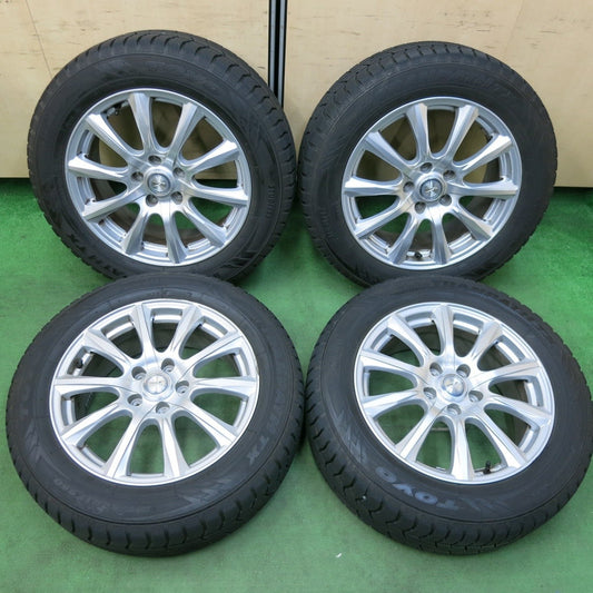 バリ溝！21年！9分★スタッドレス 215/60R17 トーヨー ウインター トランパス TX JOKER ジョーカー 17インチ PCD114.3/5H★4112906SYス