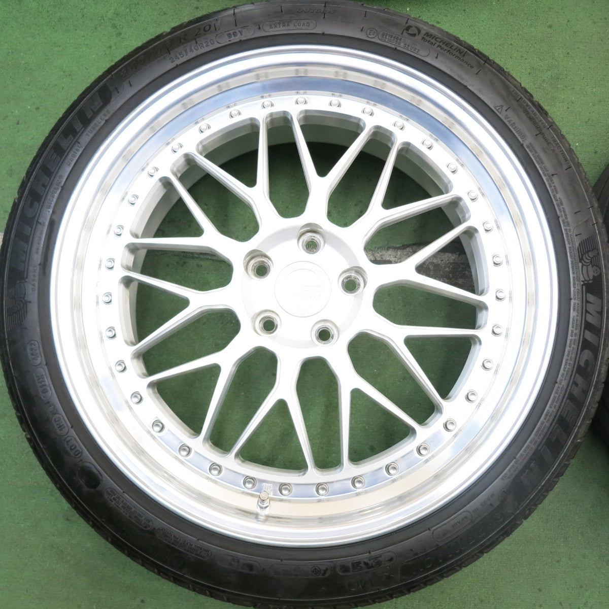 4本価格！22年★BC FORGED MLE81 245/40R20 ミシュラン e・PRIMACY MO BCフォージド 20インチ PCD114.3/5H★5080304HAノ