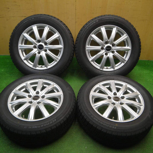キレイ！21年★スタッドレス 205/60R16 ブリヂストン アイスパートナー2 BALMINUM バルミナ 16インチ PCD114.3/5H★5010810Hス
