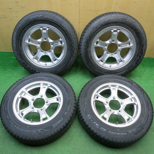 バリ溝！キレイ！9分★KEELER FORCE 175/80R16 スタッドレス トーヨー オブザーブ GSi-5 キーラー フォース 16インチ PCD139.7/5H★5120606HAス