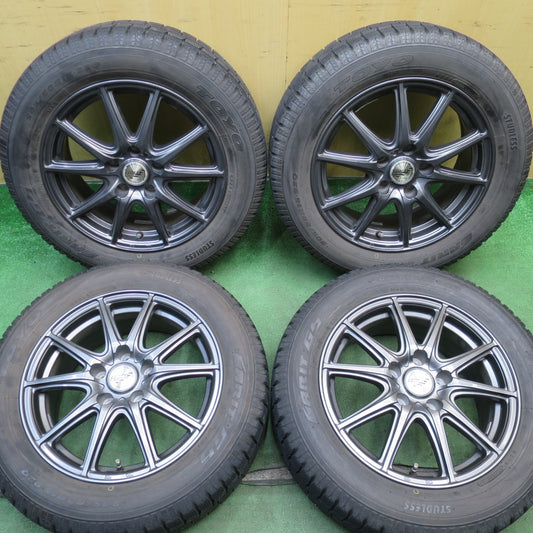 バリ溝！キレイ！9分◎スタッドレス 205/60R16 トーヨー ガリット G5 FINAL SPEED MiD ファイナル スピード 16インチ PCD114.3/5H◎6072406NJス