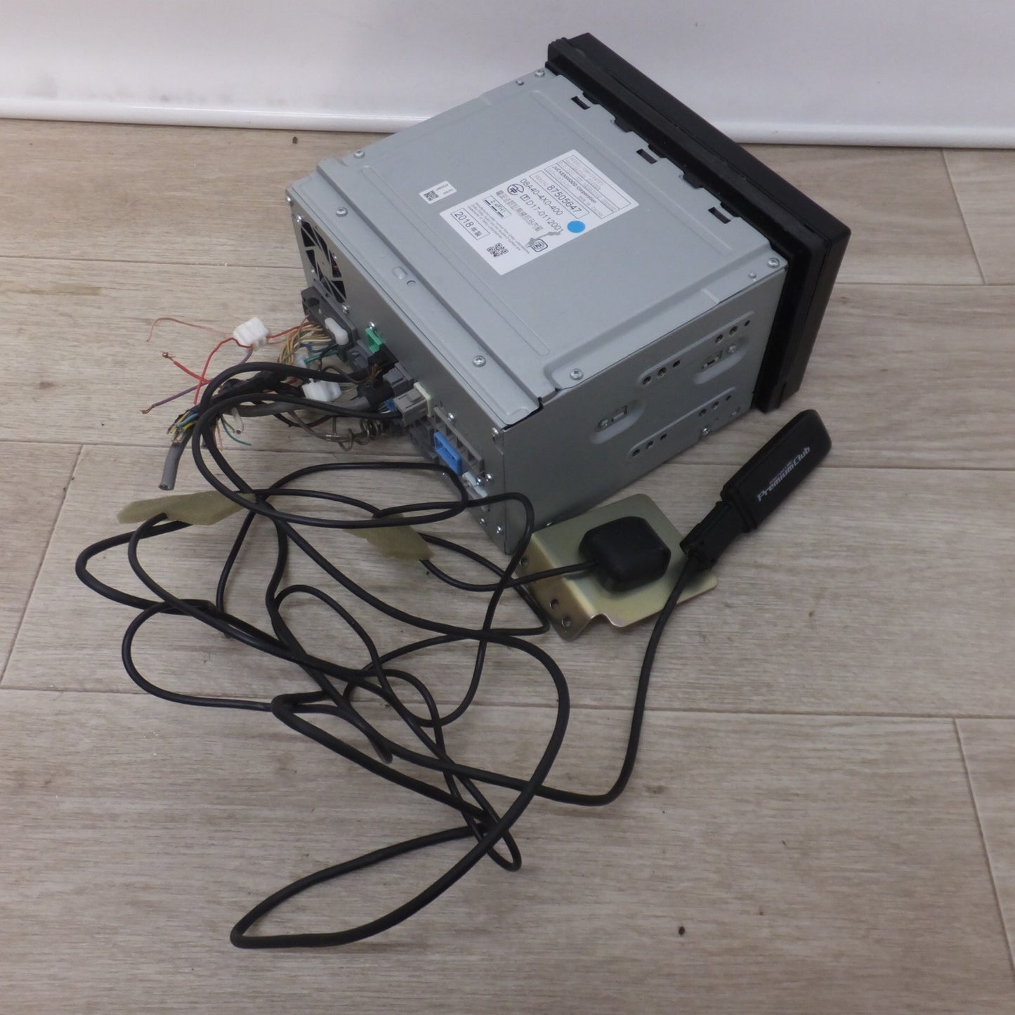 [送料無料] 現状品★ケンウッド製 ホンダ 純正 ベーシックインターナビ Gathers VXM-184VFI セキュリティロック品[47]★