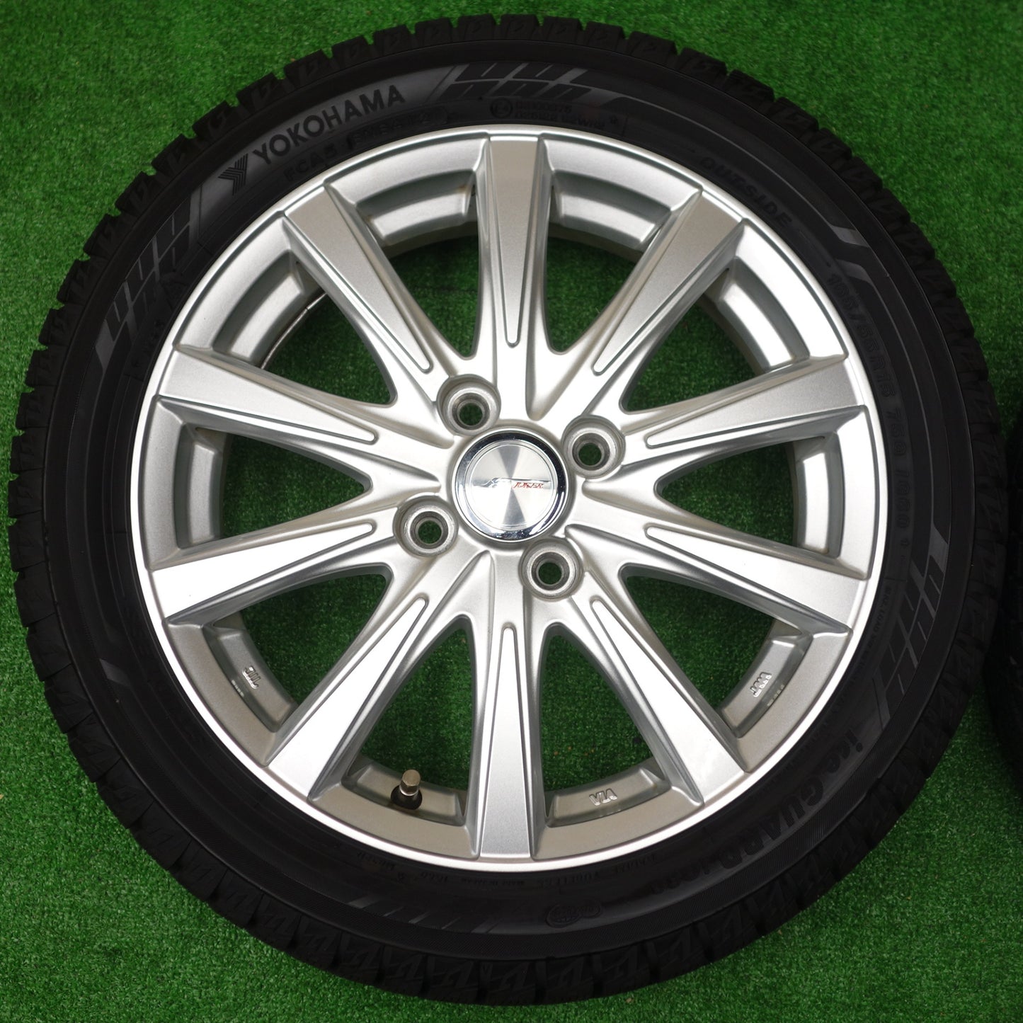 バリ溝！21年！キレイ！ほぼ10分★スタッドレス 165/55R15 ヨコハマ アイスガード iG60 JOKER ジョーカー 15インチ 軽サイズ PCD100/4H★5120503KTス