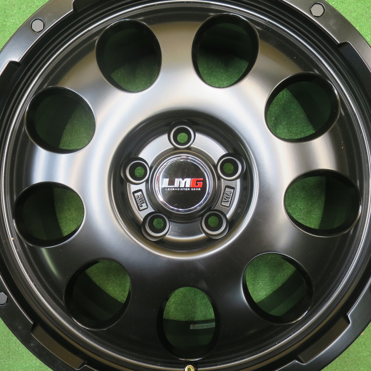 ほぼ未使用★LEHRMEISTER GEAR CS-9 LMG 18インチ レアマイスター ホイール 18×7.5J PCD114.3/5H★5111601NJホ