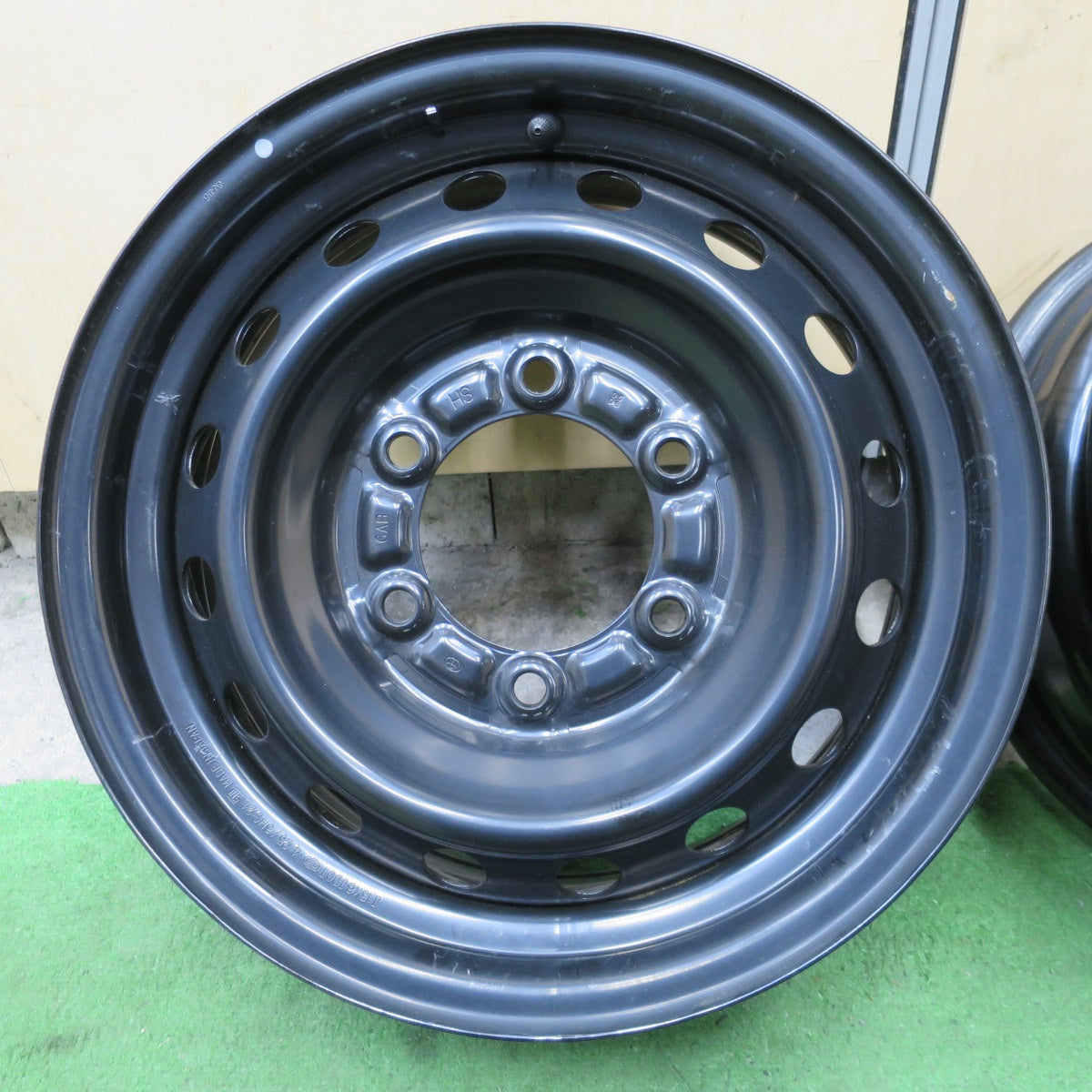 キレイ★トヨタ 200系 ハイエース 純正 スチール ホイール 15インチ 15×6J PCD139.7/6H★6061702NGホ