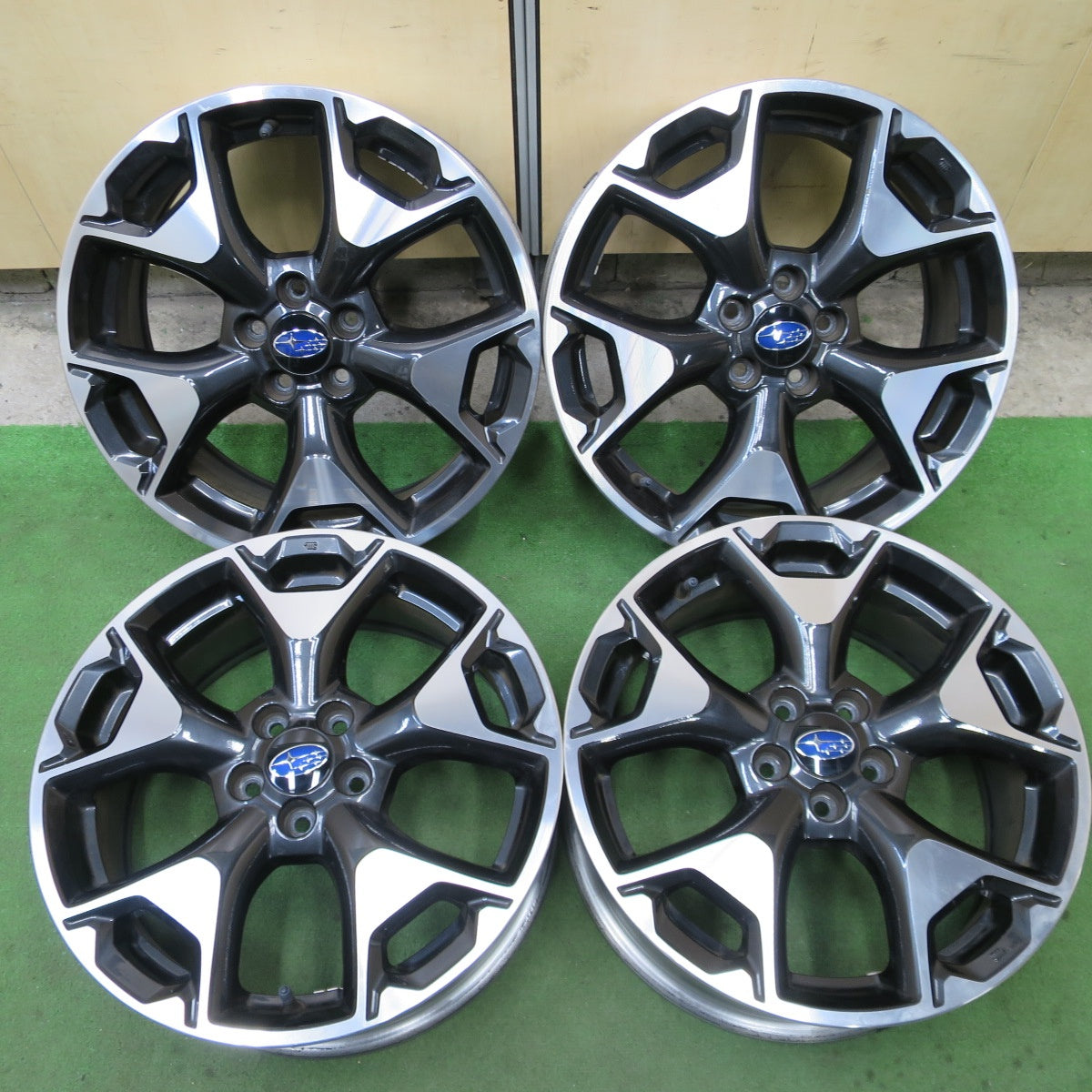 4本価格★スバル GT系 XV 純正 ホイール 17インチ 17×7J PCD100/5H★6031102NGホ