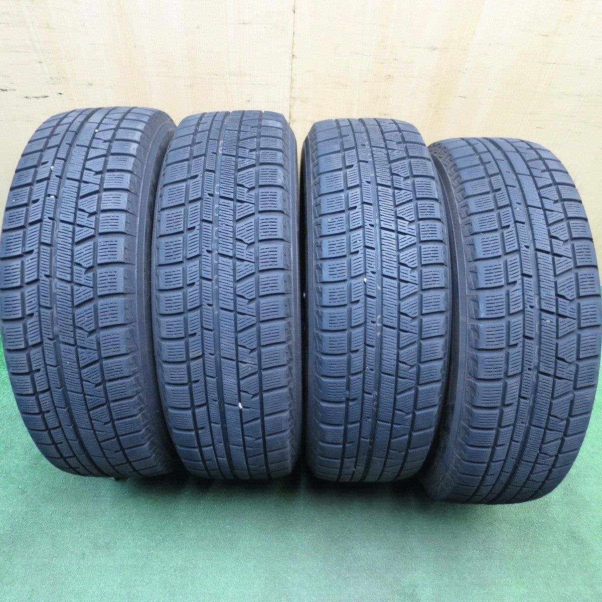 バリ溝！キレイ！8.5分★スタッドレス 195/65R15 ヨコハマ アイスガード iG50 プラス Exceeder エクシーダー 15インチ PCD114.3/5H★5031007Hス