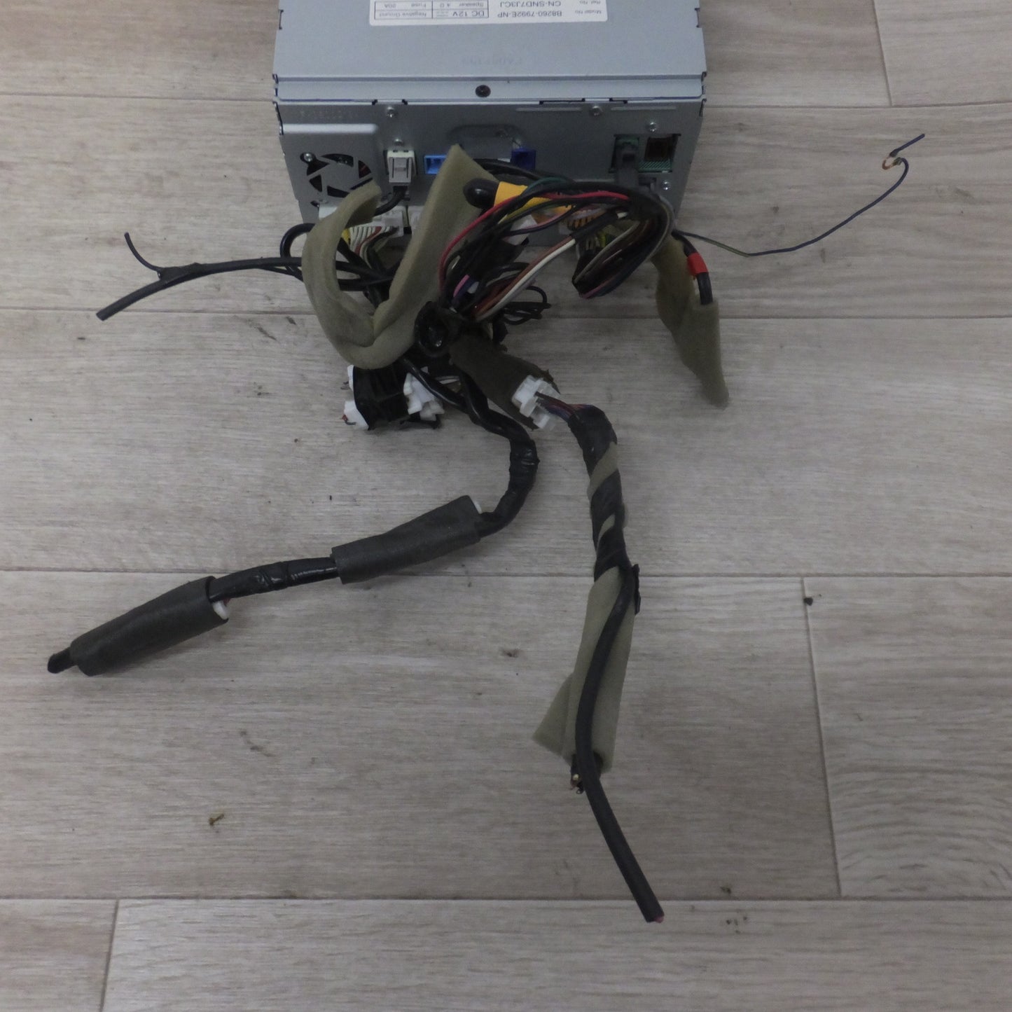 [送料無料] ★パナソニック製 日産 純正 オリジナルナビゲーション MM317D-W B8260-7992E-NP(92★