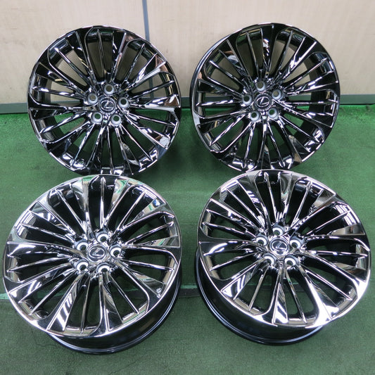 *送料無料* 新車外し★レクサス LS 純正 OP スパッタリング ホイール 20インチ 20×8.5J PCD120/5H★4060406NJホ