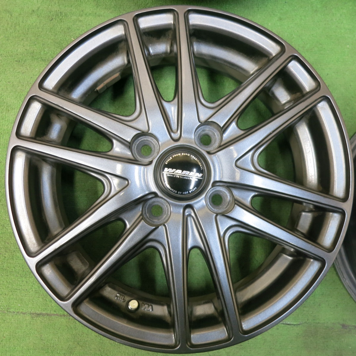 [送料無料] 4本価格★WAREN HOT STUFF ヴァーレン ホットスタッフ 14インチ ホイール 14×4.5J PCD100/4H★5031209SYホ
