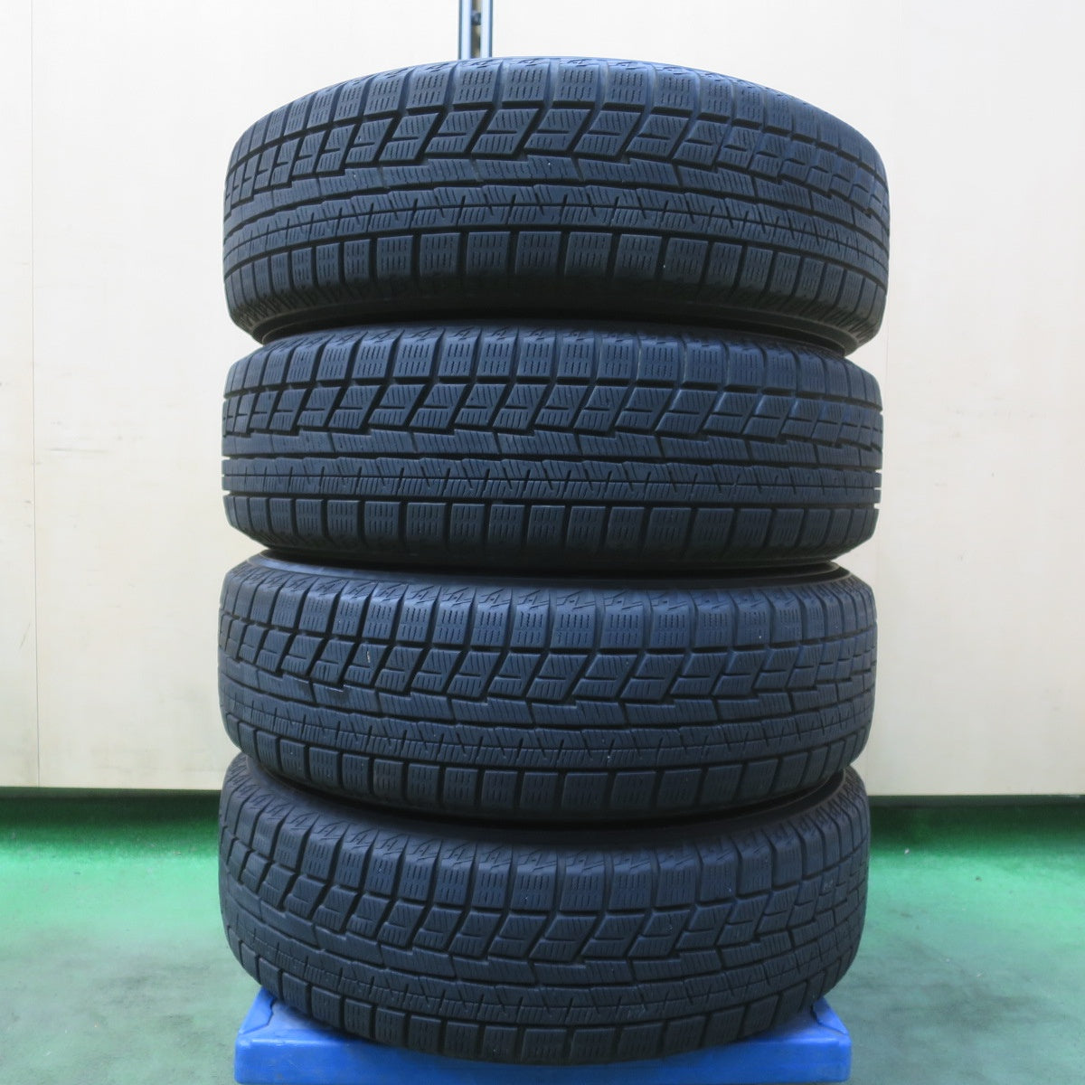 バリ溝！22年！9分◎スタッドレス 175/65R15 ヨコハマ アイスガード iG60 Fencer フェンサー 15インチ PCD100/4H◎6081206イス