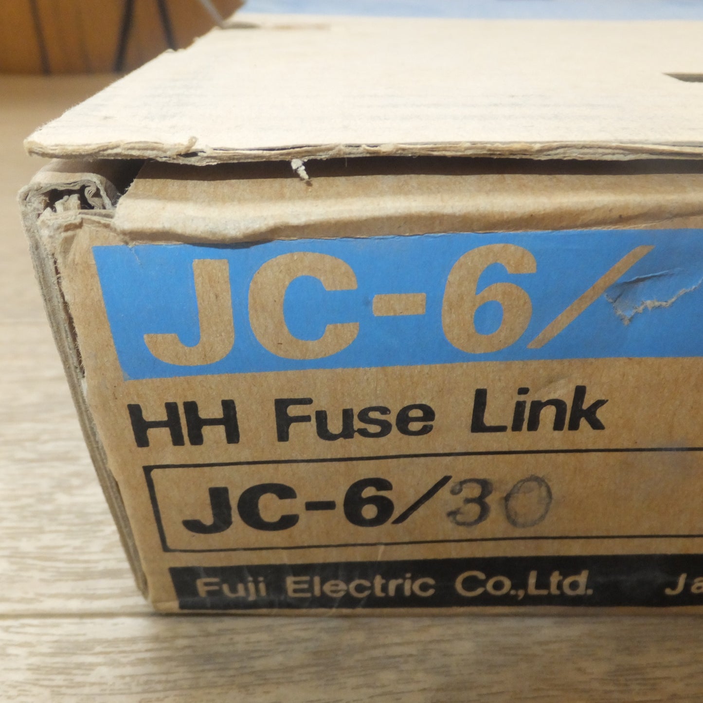 [送料無料] 未使用★富士電機 Fuji 高圧限流ヒューズ JC-6/30 3個入 1箱★