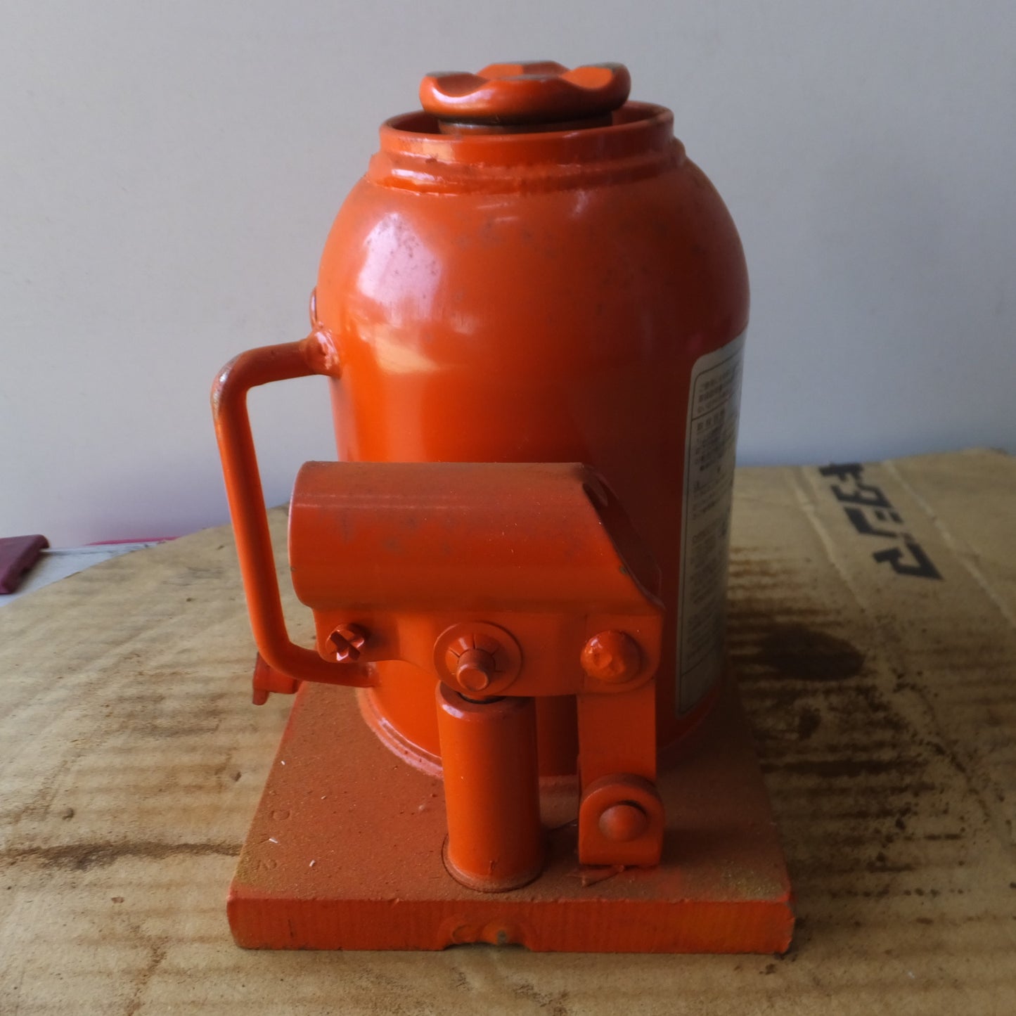 [送料無料] ◆マサダ 油圧ジャッキ HPD-10-2 工具 10TON 10ton 10トン 10000kg 油圧式 オイル だるま ダルマ 車載 自動車 点検 整備(10)◆