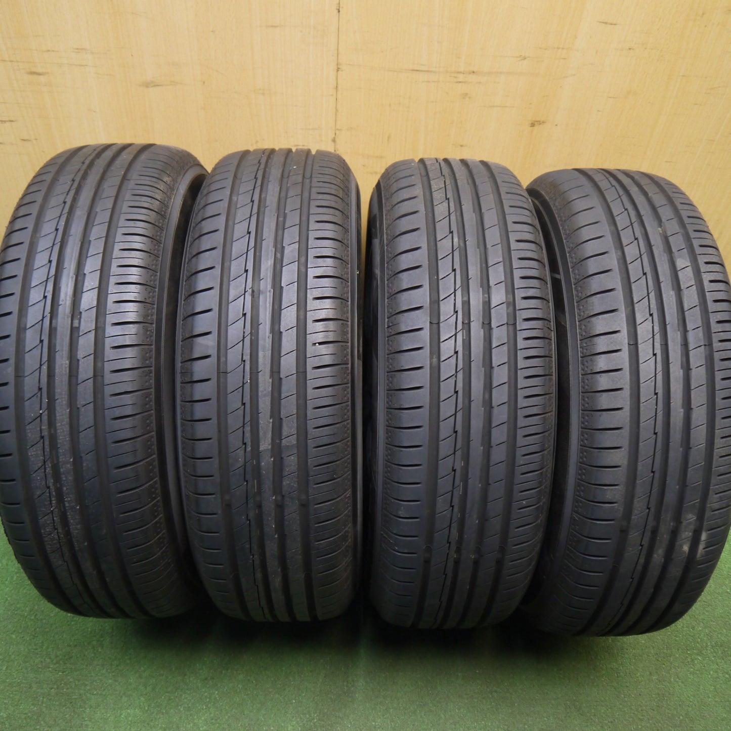 超バリ溝！24年！ほぼ10分★トヨタ カローラ アクシオ 純正 スチール 185/70R14 ヨコハマ BluEarth-A AE50 14インチ ブルーアース PCD100/4H★6022002Hノ