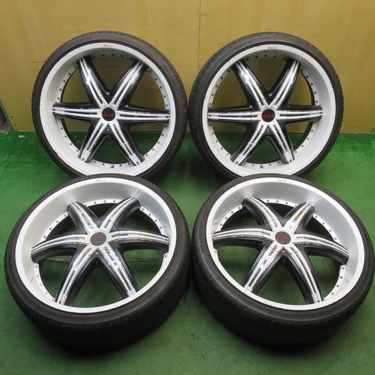 4本価格◎dolce DC48LX 275/30R24 デリンテ デザート ストーム D8 ドルチェ 24インチ PCD139.7/6H◎6052503NJノ