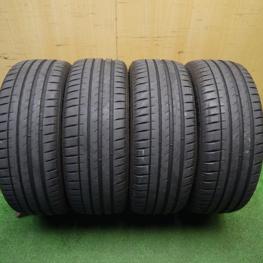 バリ溝！25年！9分★205/50R17 ミシュラン パイロットスポーツ4 タイヤ 17インチ ノート オーラ インプレッサ セレナ 等★5111205Hノタ