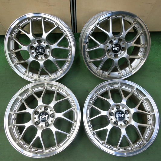 4本価格★Vertec VR5 MANARAY SPORT 18インチ ホイール ヴァーテック マナレイ スポーツ 18×7.5JJ 18×8.5JJ PCD114.3/5H★5051607SYホ