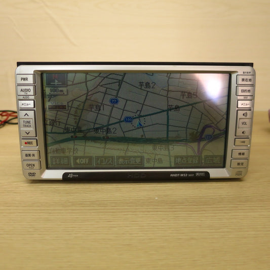♪トヨタ 純正 HDD ナビ カーナビ NHDT-W53 36037 08545-00H20 TOYOTA FUJITSU TEN♪ [送料無料]