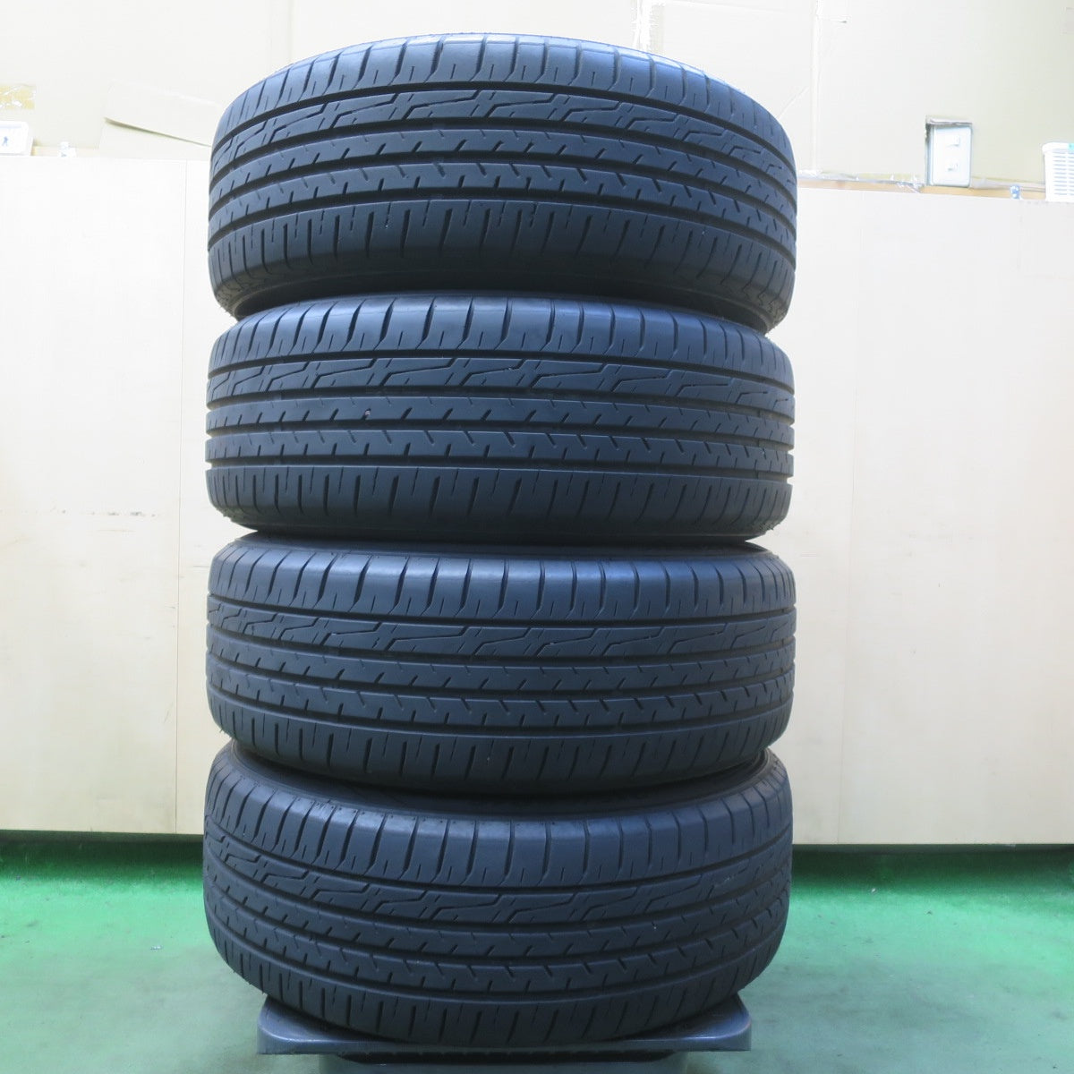 バリ溝！キレイ！9分◎トヨタ 130系 マークX 純正 215/60R16 ケンダ KENETICA KR201 16インチ PCD114.3/5H◎6081904イノ